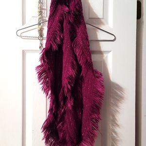 Nine West Plum Infinity Scarf
